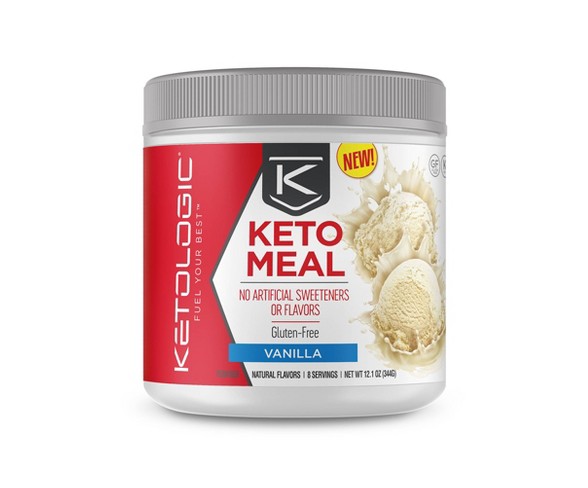 KetoLogic Meal Powder - Vanilla - 12.1oz