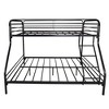 NicBex Twin Over Full Heavy Duty Bunk Bed with Metal Guardrail&Ladder,Space-Saving Bunk Beds for Bedroom,250lbs Max(Upper),350lbsMax(Lower) - 2 of 4