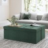 Storage Ottoman Bench, 15 x 43 x 15 Inches, End of Bed Bench, Storage Chest, for Living Room, Bedroom, Entryway - 2 of 4