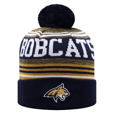 NCAA Montana State Bobcats Men's Rupture Knit Cuffed Beanie with Pom