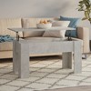 vidaXL Coffee Table Concrete Gray 39.8"x19.3"x20.5" Engineered Wood - 2 of 4