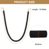 Unique Bargains Hotel Adjustable Velvet Stanchion Rope with Snap Hooks - 2 of 4
