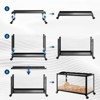 GustoWave 37.8'' Hamster Cage, Metal and Plastic with Wheels, Small Animal Habitat for Hamsters, Mice, Gerbils, Guinea Pigs - 4 of 4