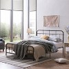 GDFStudio Lareina Queen Size Industrial Iron Platform Bed Frame - 4 of 4