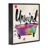 Stupell Industries Unwind Rainbow Colors Icon Bath, 24" x 24" - 3 of 4