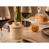 Butter Bell® Crock - Le Bistro French Café Ceramic Butter Keeper with Brushed Gold Trim, Limited Edition Butter Dish for Spreadable Butter - 4 of 4