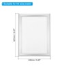 Unique Bargains Wall Mounting Photo Document Certificate Aluminum Alloy Frame 2 Pcs - 2 of 4