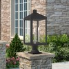 Livex Lighting Nyack 3 - Light Post Light in  Scandinavian Gray - 4 of 4
