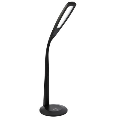 14" Desk Gooseneck Desk Lamp White (Includes LED Light Bulb) - OttLite