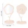 Unique Bargains Sunflowers Desktop Cosmetic Mirror 1 Pc - 2 of 3