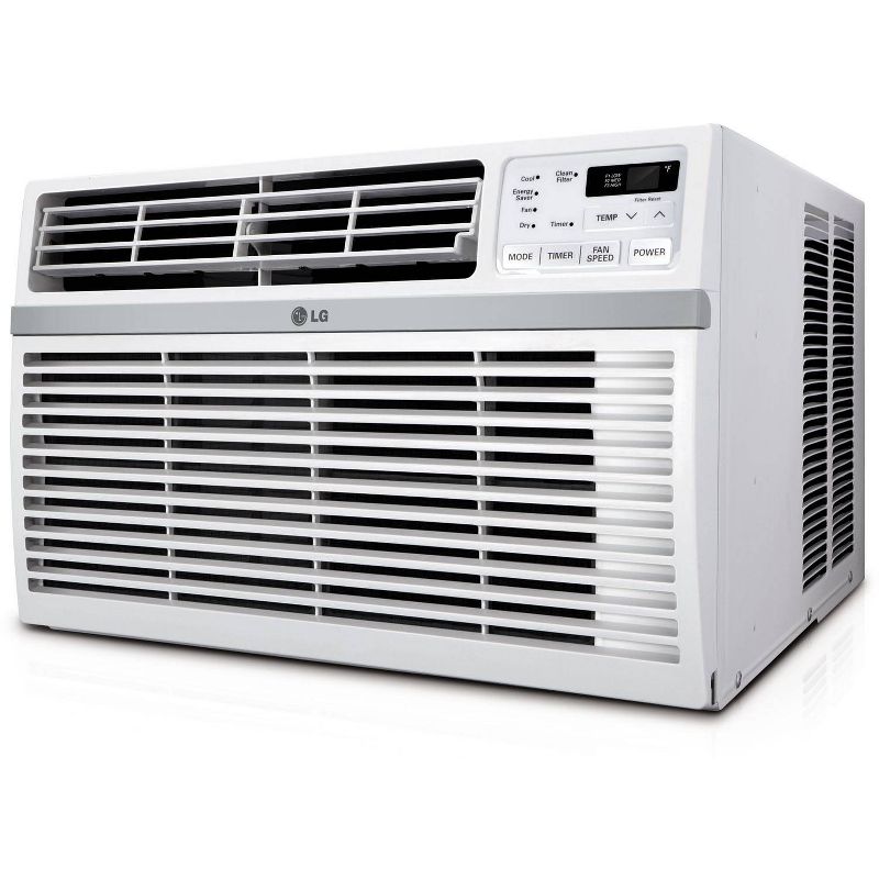 LG Electronics 8,000 BTU 115V Window-Mounted Air Conditioner LW8016ER with Remote Control, 1 of 4