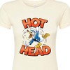 Women's - Disney - Hot Head Donald Duck Fitted Graphic T-Shirt - 2 of 3