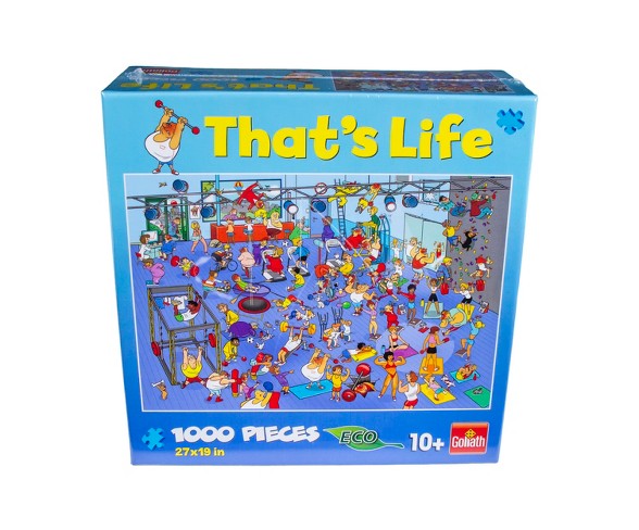 Pressman Goliath That's Life: The Gym Puzzle 1000pc