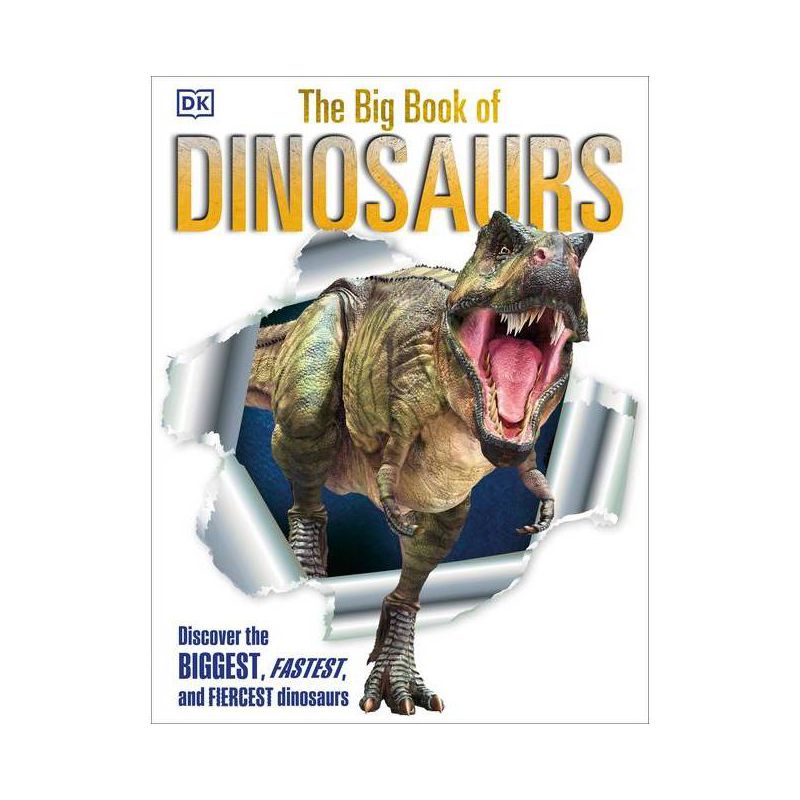 The Big Book of Dinosaurs - (DK Big Books) by  DK (Hardcover), 1 of 2