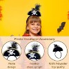 4E's Novelty Black Pirate Headband for Women & Girls - Pirate Headband with Skull & Feather Pirate Hat, Perfect Pirate Headpiece Women for Halloween - 4 of 4