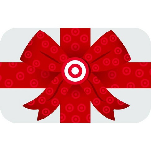 Wrapped Gift Box Target Giftcard Target