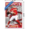 Trends International NFL Kansas City Chiefs - Patrick Mahomes II 22 Framed Wall Poster Prints - 3 of 4