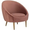 Razia Channel Tufted Tub Chair  - Safavieh - 3 of 4