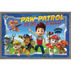 Trends International Nickelodeon Paw Patrol - Crew Framed Wall Poster Prints - 1 of 4