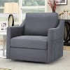 EROMMY Accent Chair,Linen Fabric Armchair - 2 of 4