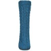 Memoi Women's Cable Knit Lounge Sock - 2 of 4