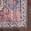 Area Rug for Living Room Bedroom Machine Washable Stain-Resistant Rugs Vintage Carpet Non-Slip Low Pile Distressed Fade-Resistant - 4 of 4