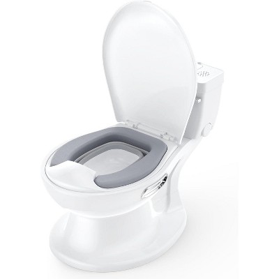 Acekool Toddler Potty Training Toilet - Realistic Flush Sound & Soft Seat