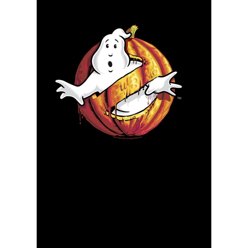 Boy's Ghostbusters Halloween Pumpkin Logo T-Shirt, 2 of 6