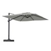 CASAINC 11 FT Square Cantilever Umbrella with Base - 2 of 2