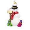 Huras Family 7.0 Inch Snowman Need A Lift Christmas North Pole Presents Tree Ornaments - 2 of 3