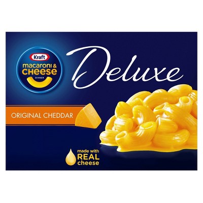 Kraft Macaroni & Cheese Deluxe Original Cheddar - 14oz