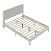 Galano Queen Tiena Lencia Bed with Headboard – Dusty Grey Oak - 3 of 4