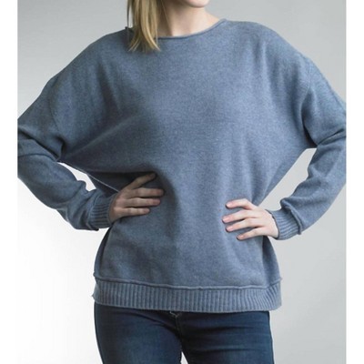 Women's Crew Neck Knit Sweater - TEMPO PARIS