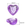 Unique Bargains Acrylic Flat Back Heart DIY Crafting Decor Jewelry Rhinestone 20 Pcs - 2 of 4