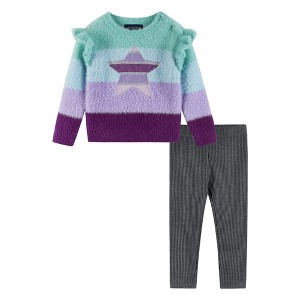 Andy & Evan  Infant  Girls Sweater & Legging Set - 1 of 4