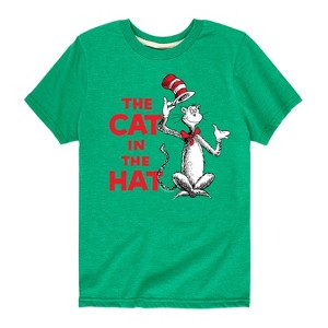 Boys' - Dr. Seuss - The Cat in The Hat Short Sleeve Graphic T-Shirt - 1 of 4