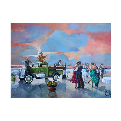 Ronald West Sundowner Ii Canvas Art : Target