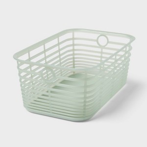 Aria Jelly Decorative Basket Small Green - Brightroom™ - 1 of 3