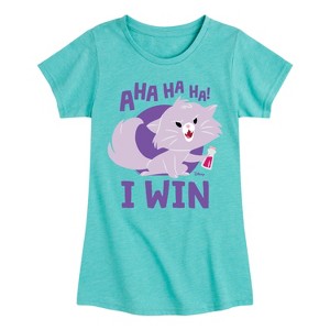 Girls' - Disney - Cats & Dogs Fitted Short Sleeve Graphic T-Shirt - 1 of 4