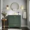 PROOX Enliven 30 in. W x 22 in. D x 39.24 in. H Freestanding Bath Vanity with White Engineered Stone Top - 3 of 4