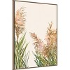 Amanti Art 32"x42" Fields of Gold I Poster by Urban Road Framed Canvas Wall Art Print Bronze: Modern Botanical Lithograph, Polystyrene Frame - 2 of 4