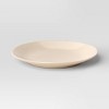 10" Stoneware Aralia Organic Coupe Dinner Plate Beige - Threshold™ - 3 of 3