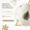 Spode Tree Annual Revere 6-inch Bowl - 27 oz Porcelain Holiday Serving Bowl with Christmas Tree Motif & Festive Sentiment, Microwave, Dishwasher Safe - 4 of 4
