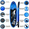 Kids Stand Up Paddle Board, Inflatable Paddle Board with Sup Board Accessories - 2 of 4