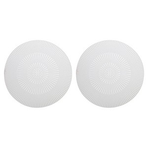 Unique Bargains Round Plastic Embroidery Sewing Knit Crochet Mesh Canvas Sheet - 1 of 4