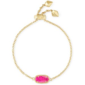 Elaina Adjustable Chain Bracelet, Gold Plated Link Fashion Jewelry for Women - 1 of 4