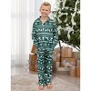 PATPAT Christmas Family Pajama bodysuit Fair Isle Print One-Piece Pajamas - 2 of 4