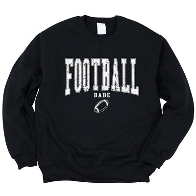 Simply Sage Market Women's Graphic Sweatshirt Varsity Football Babe