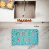 Stupell Industries Merry & Bright with Baubles Printed Anti-Fatigue Floor Mat, design by Emily Cromwell, 30"x18" - 2 of 4
