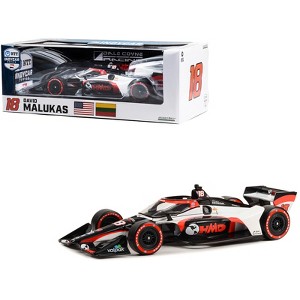 Dallara IndyCar #18 David Malukas "HMD Trucking" Dale Coyne Racing with HMD Motorsports 1/18 Diecast Model Car by Greenlight - 1 of 3